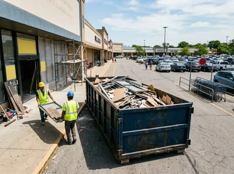 retail-store-renovation-debris-003 — frequently asked questions, Roll-off Dumpster Rentals in Brazil, IN